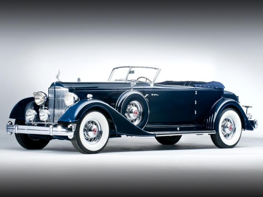  Packard Twelve Convertible Victoria by Dietrich 1934 года  (фото 37 из 39)
